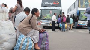 Alza de precios en el transporte interprovincial en Perú.